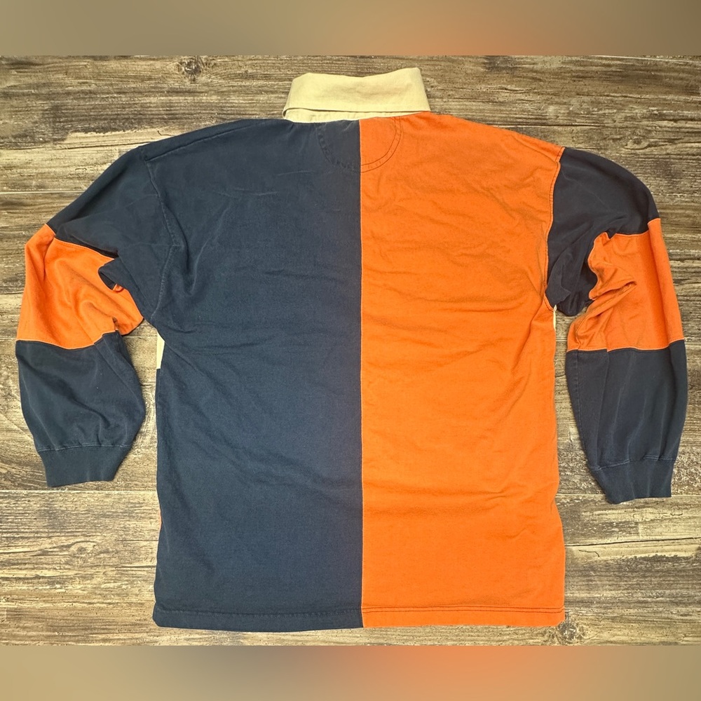 Vintage Auburn Rugby Shirt Winning Image Terry Stripe Mens Large GUC - Picture 4 of 7